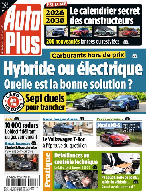 Cover image for Auto Plus France